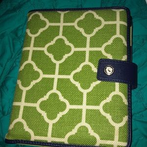 Spartina linen iPad case